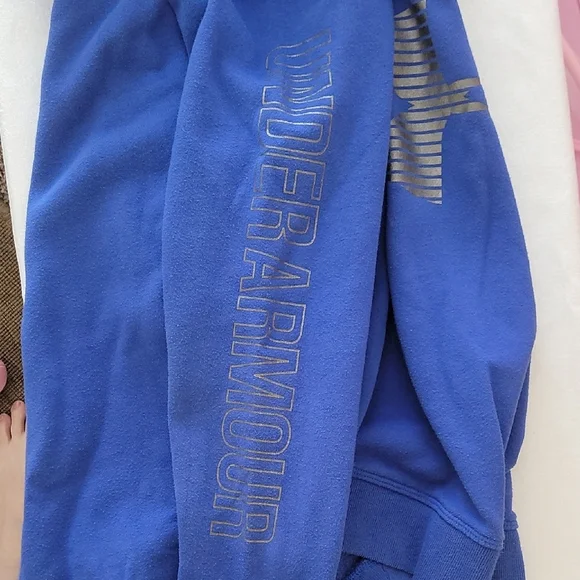 Under Armour Men's  Blue Hoodie - Picture 5 of 7